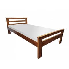 Solid Single Simple Bed