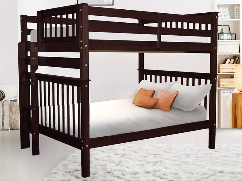 Solid Wood Bunk Bed 1