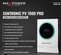 maxpower suntronic pv7000 pro