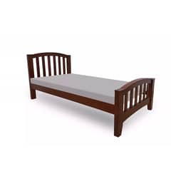 Single Solid Wood Bed