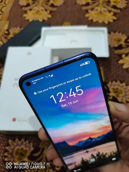 Huawei Nova 7 (5g) special edition 8+5=13/256 GB full Box 13