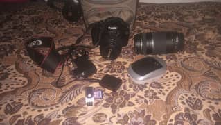 Canon 1200d available for sale with 2 lens