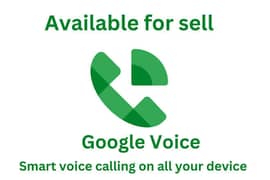 Google Voice 1 time pay accounts for lifetime only for 15,000