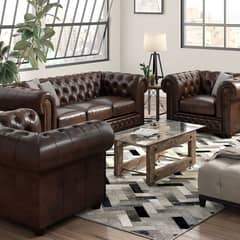 3 + 1 + 1 Sofa Sets Royal Choclate Leather
