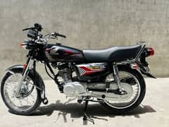 Honda CG 125Black colour used bike