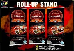 Rollup stand, X Standee, Panda Standee, Rollup Stand Banners,Iron Fram