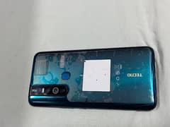 Tecno camon 15pro with original box and charger contact no. 03363292468