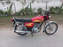 Honda Cg 125 2021 Model totally new bike 9500 km driven totally