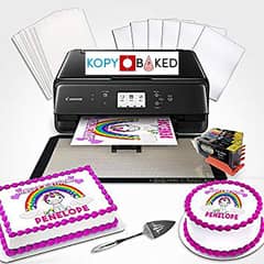 Edible food paper printer for cakes brownies etc