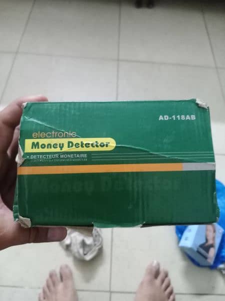 Electronic Money Detector Machine/ Note checker 1