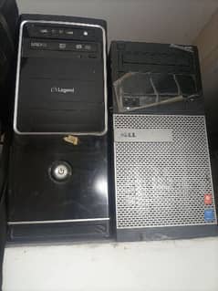 Dell core  i-5 4 the gen PC with 1 GB graphics card