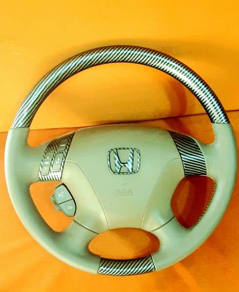 multimedia steering wheel 14