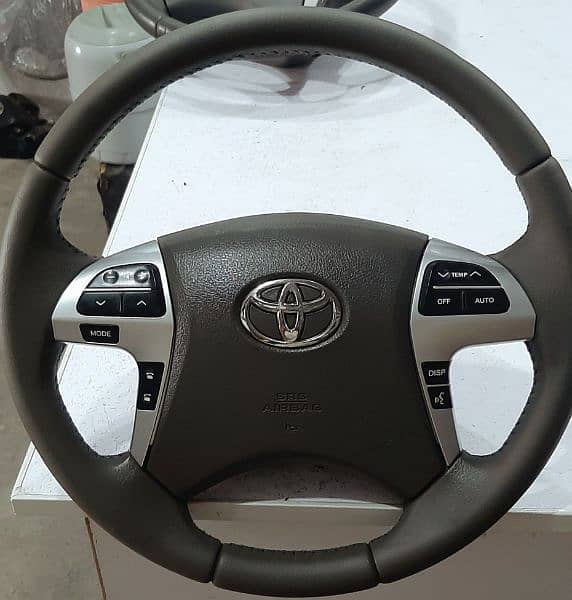 multimedia steering wheel 16