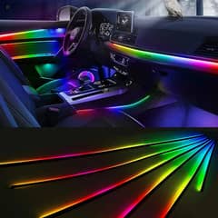 18 in 1 Car Interior Ambient Light Led Colorful Strips Atmosphere Lamp