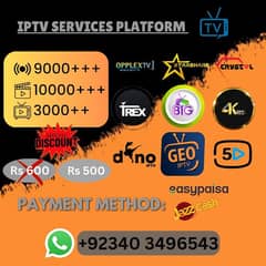 iptv services - 4K HD, FHD, UHD - 3D Movies - Web Series - Live TV