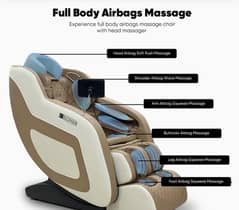 Massage chair full option forsale head bach hip legs foot relax