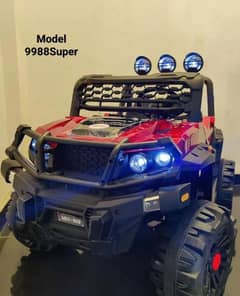 4X4  jeep Battery Operated Ride on Jeep 2-10 Age 5 Motors with Remote