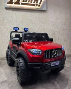 Mercedez-Ride-On Rechargeable Ride on Jeep for Kids, 1 to 8 Years