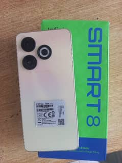 infinix smart 8 (4+4 64gb) 2 month use only .