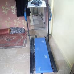 Semi automatic trademill
