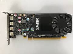 Nvidia Quadro P620 2GB DDR5 128 BITS With mini Dp to HDMI Port