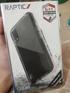 Galaxy A01 Military grade transparent cover