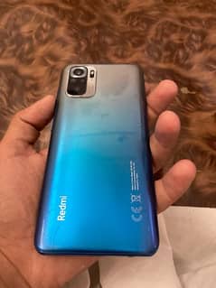 redmi note 10s with box and charger