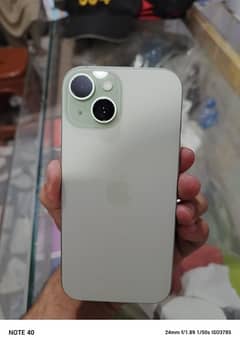 iPhone 15 jv box pack 128 gb My whatsapp number 03046765440