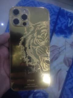 iPhone 12 pro max Pta  128gb  gold plated full okay condition