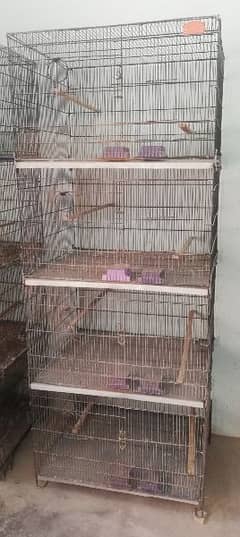 4 Portion tower CagE size 2 by 2.5