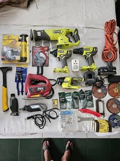 Electric rechargeable tools