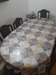 dinning table wth 6 chairs