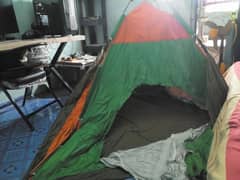 Camping Tent and sleeping bag