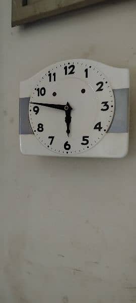 Antique Germany vintage brass pendulum Wall clock Seiko Rhythm 0