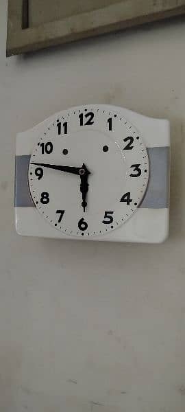 Antique Germany vintage brass pendulum Wall clock Seiko Rhythm 2