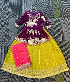 Bridal Mehndi Dress