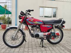 Honda 125 CG 2018 model for urgent sale