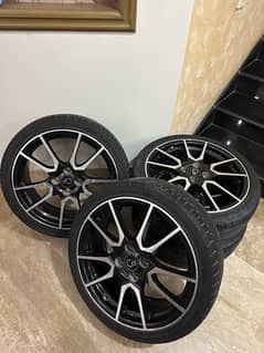 Aqua gs rims and tyres