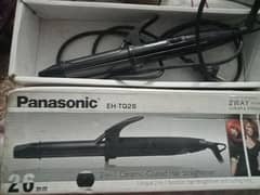 Panasonic EH-TQ26 ceramic coated 2in1 straightner in good condition