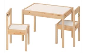 Ikea table and chair for kids