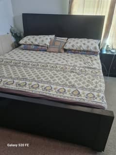 King Bed +Side Tables + Dressing Table