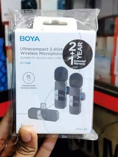 Boya Wireless Microphone | Dual | V20 | V2