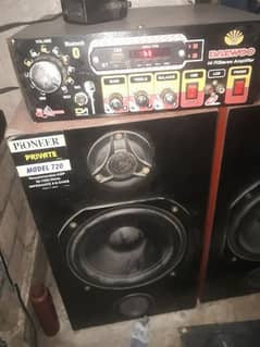speakers with amp for sale