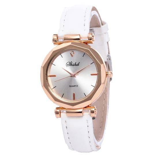 Imported Women Rhinestones Quartz Soft Wrist Watch 10 Beautifull Color 3