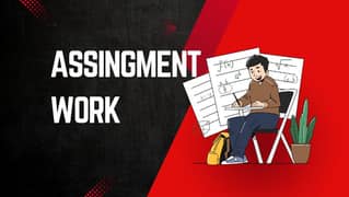 Assignment work in English, Urdu and Digital form