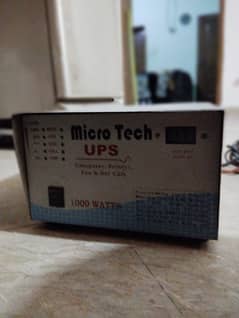 Micro tech double battery ups