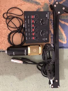 bm 800 mic and sound card all