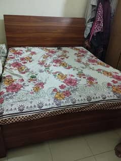 Queen bed with sofa