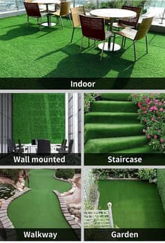 Artificial Grass And Home interior wallpaper