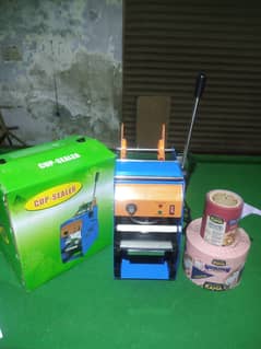Cup Sealing Machine Mannual one rool cup sealing free 0322 4222986